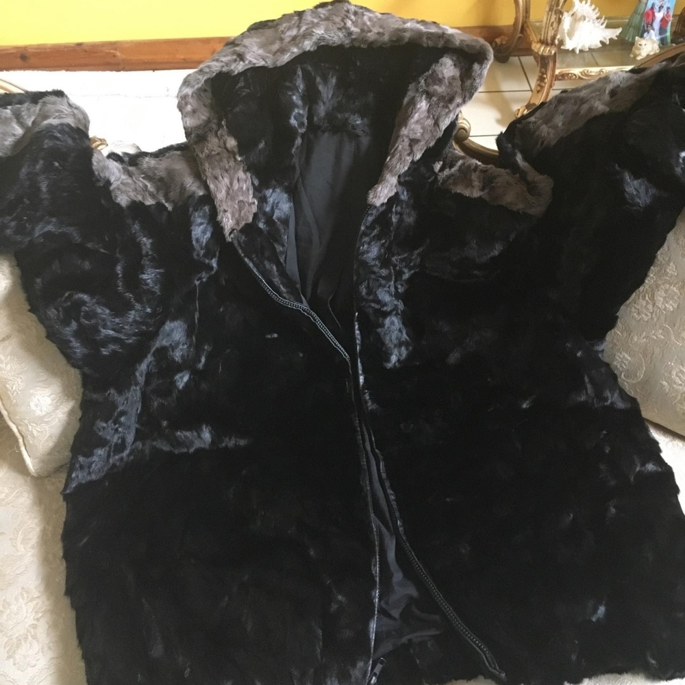 Real mink coat